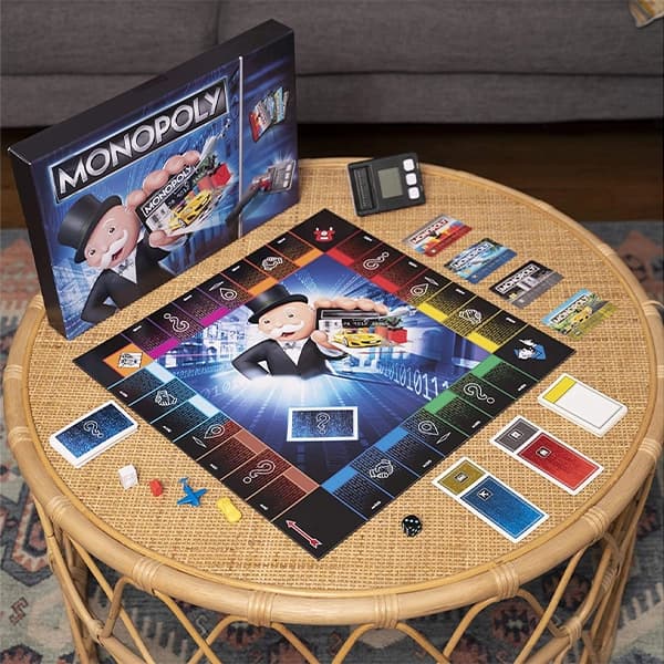 بازی فکری MONOPOLY کارتخوان دار مدل Super Electronic Banking — تصویر ۳