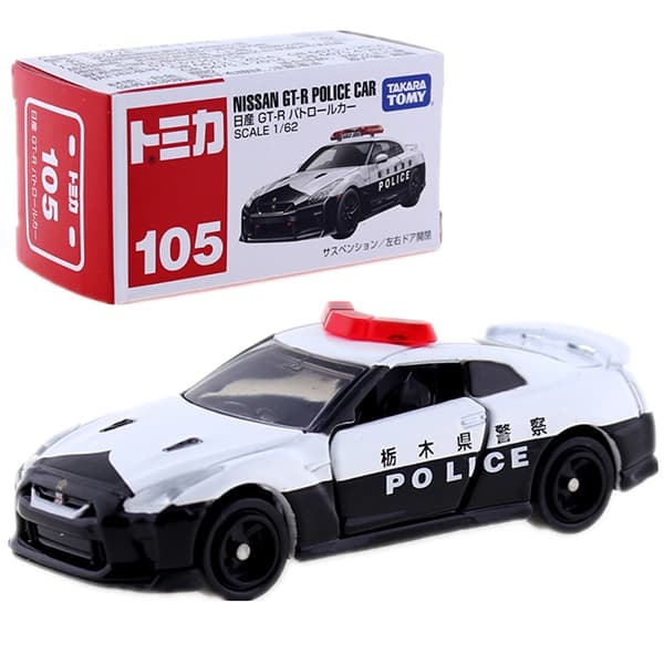 ماشین فلزی تامیکا مدل Nissan GTR Police Car — تصویر ۵