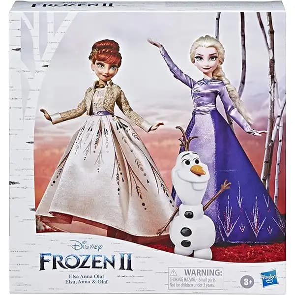 عروسک السا و آنا به همراه اولاف Hasbro — تصویر ۲