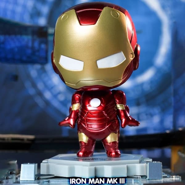 بسته 8 عددی فیگور شانسی Hot Toys مدل Iron Man 3 — تصویر ۶