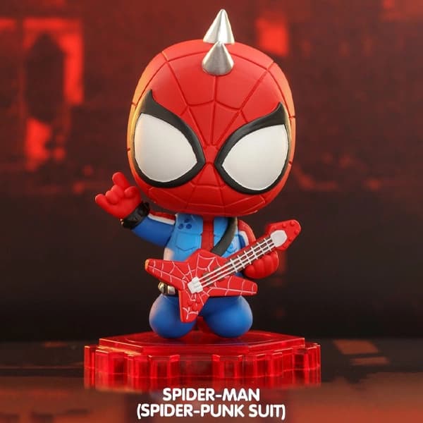 بسته 8 عددی فیگور شانسی Hot Toys مدل Spider-Man — تصویر ۴