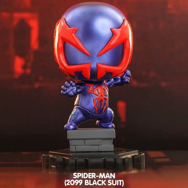 بسته 8 عددی فیگور شانسی Hot Toys مدل Spider-Man — تصویر ۳