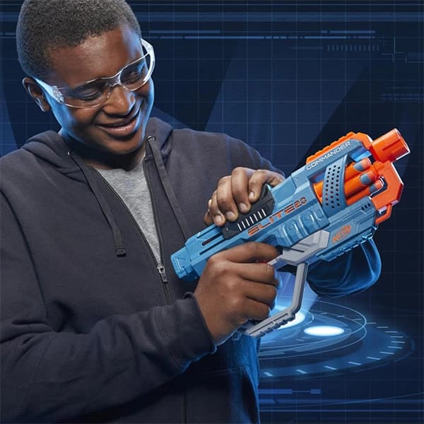 تفنگ نرف Nerf مدل Commander RD-6 2-Pack — تصویر ۴