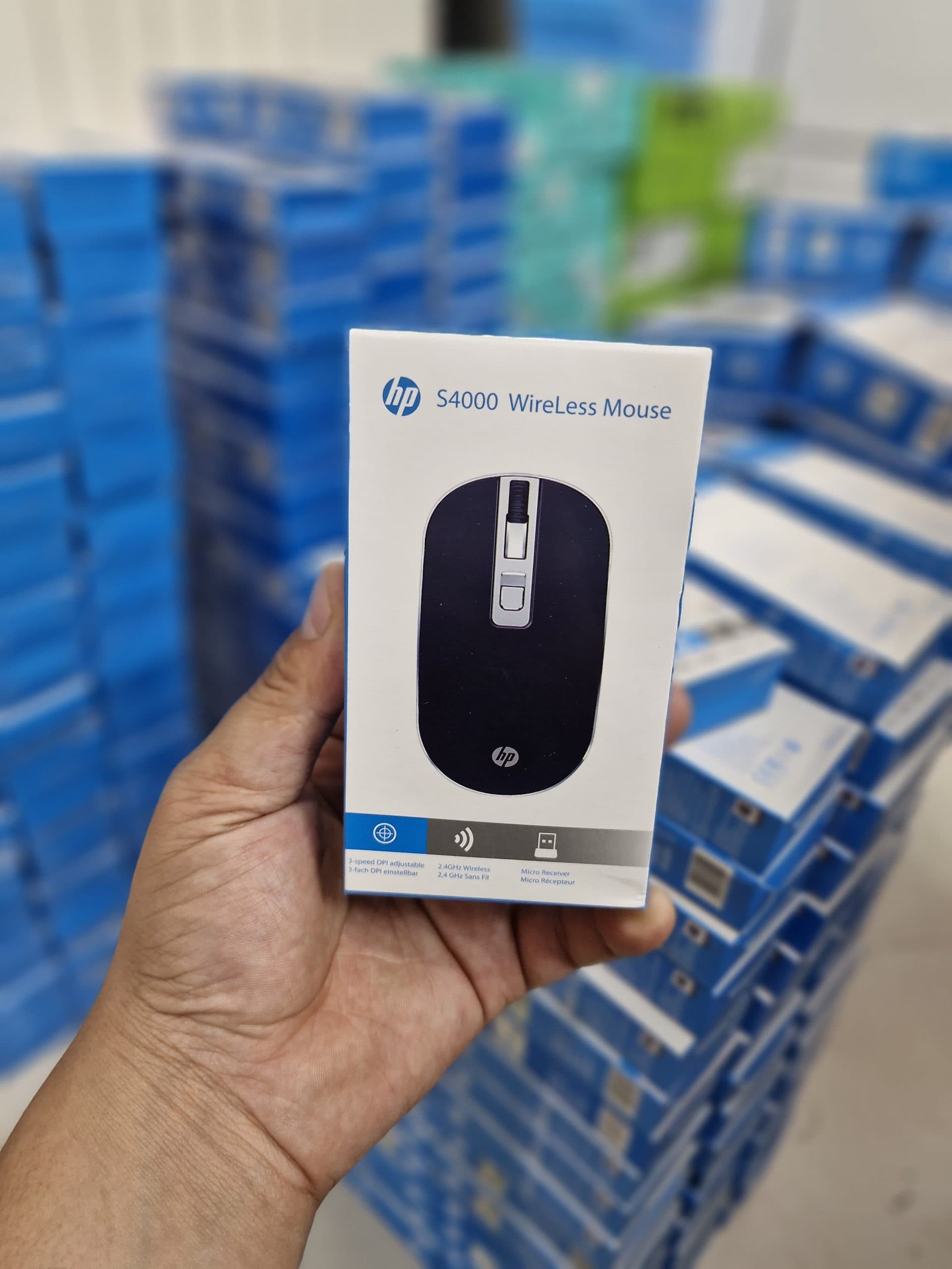 موس بی سیم اچ پی مدل s4000