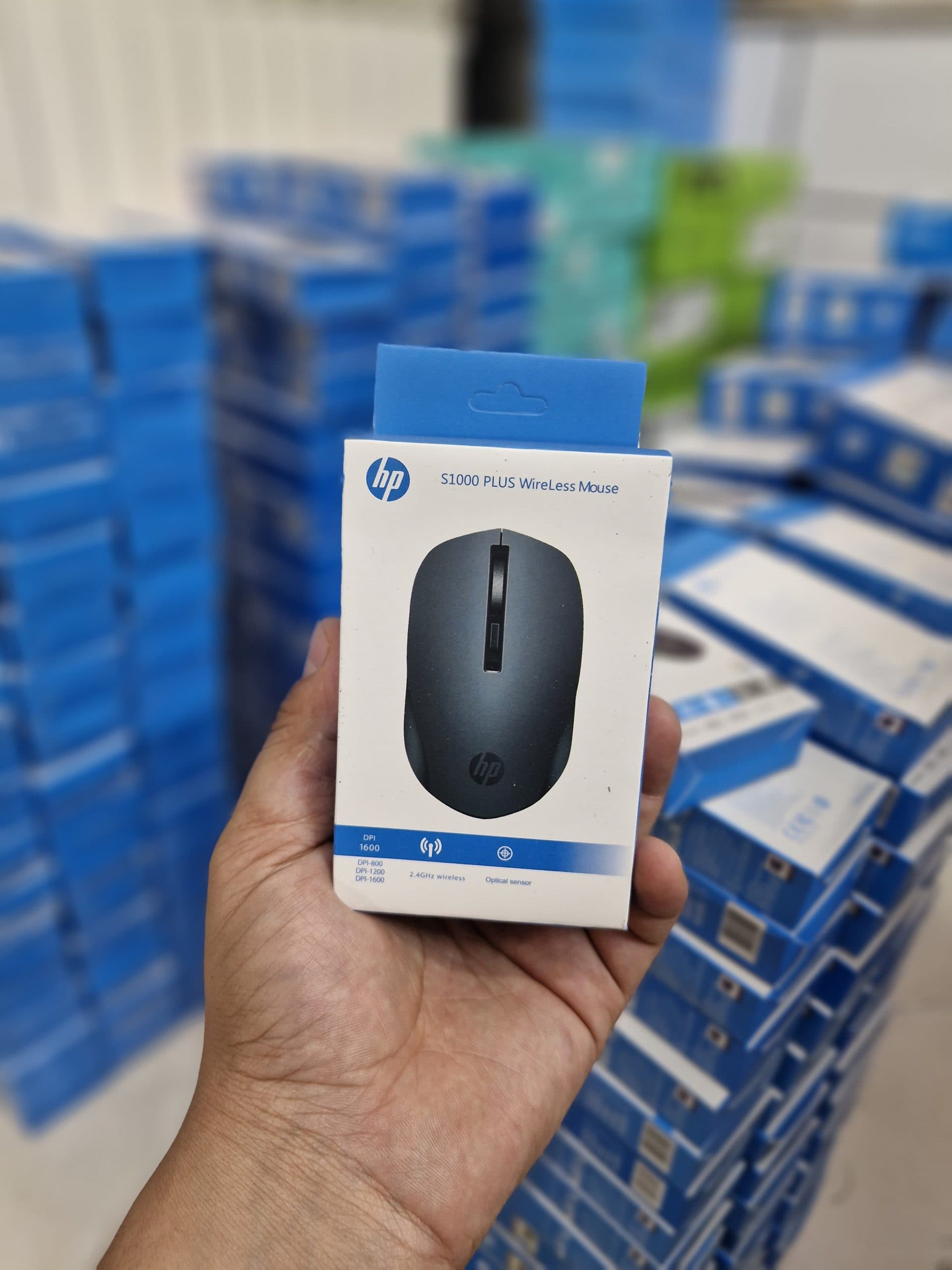 موس اچ پی مدل s1000 plus بی سیم