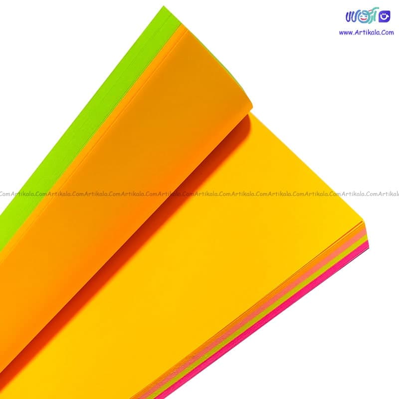 کاغذ یادداشت چسبی چند رنگ بدون خط کد S1-5 برند XINGLI — تصویر ۳
