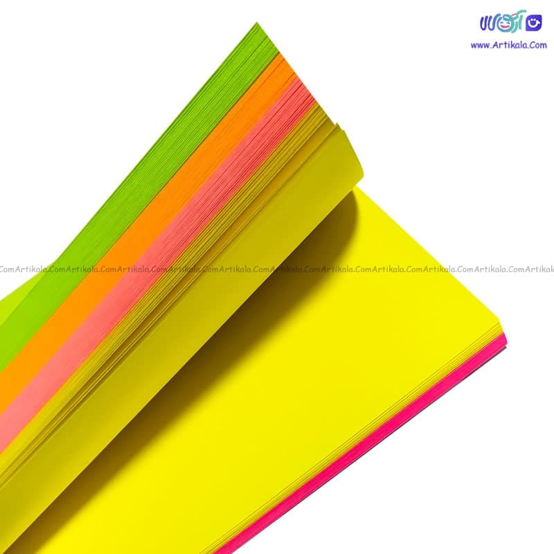 کاغذ یادداشت چسبی چند رنگ بدون خط کد S1-5 برند XINGLI — تصویر ۵
