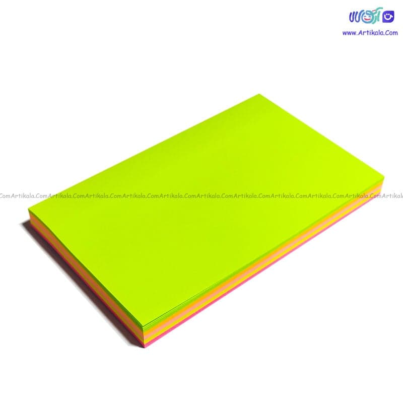 کاغذ یادداشت چسبی چند رنگ بدون خط کد S1-5 برند XINGLI — تصویر ۲