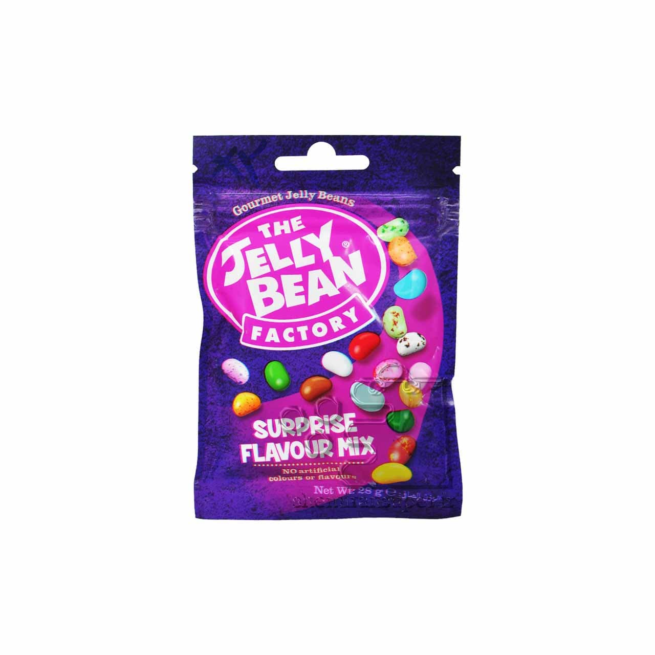 جیلی بیلی میوه ای ( بدون گلوتن ) ۲۸ گرم – jelly bean factory