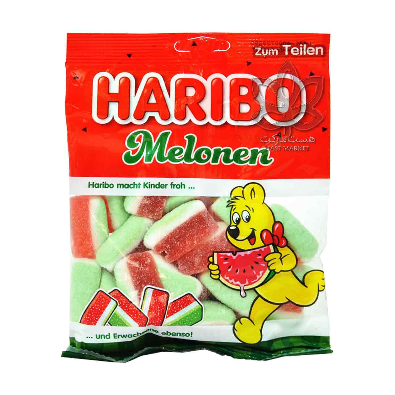 پاستیل شکری هندوانه ۱۷۵ گرم هاریبو – haribo