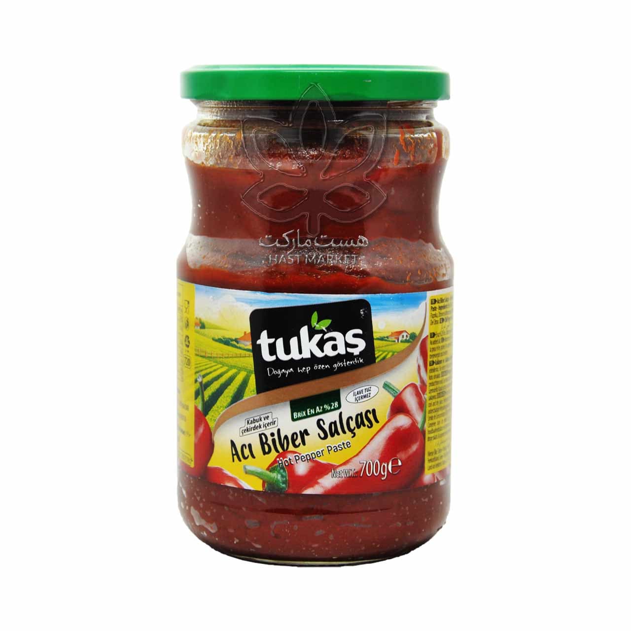 رب فلفل تند ۷۰۰ گرم توکاش – tukas