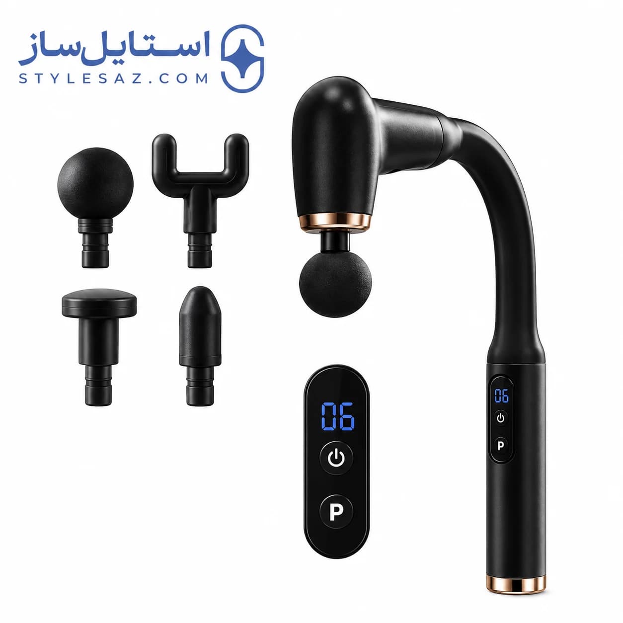 ماساژور عصایی BX-930 مخصوص کل بدن با ۶ سرعت و ۴ سری