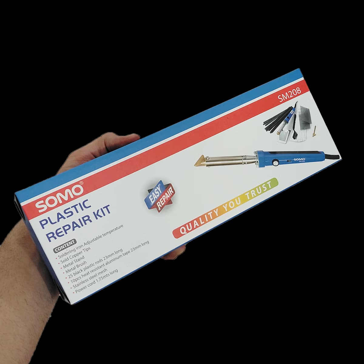 هویه جوش پلاستیک 80 وات سومو مدل SOMO SM208 — تصویر ۵