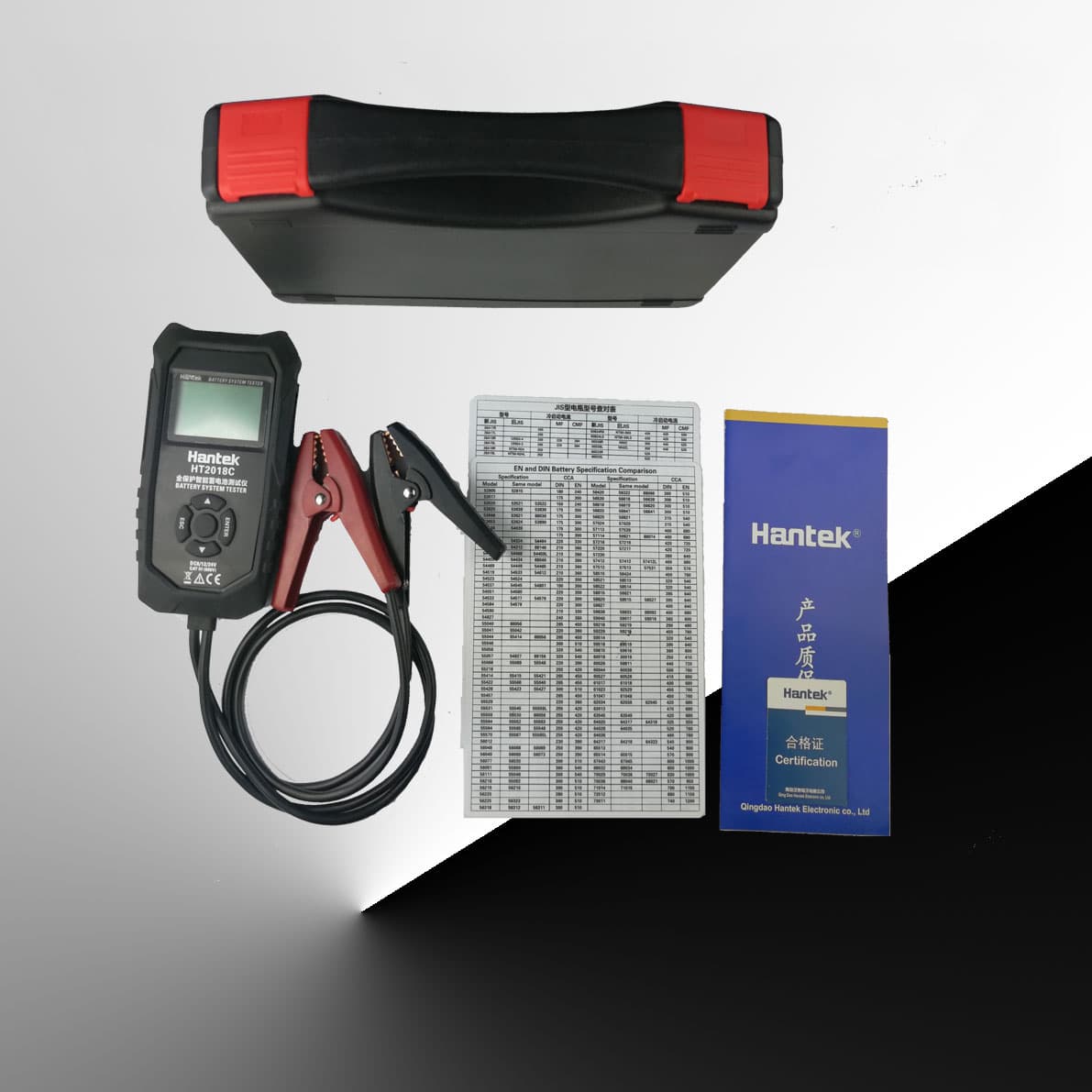 تستر باتری ماشین هانتک مدل Hantek HT2018C — تصویر ۴
