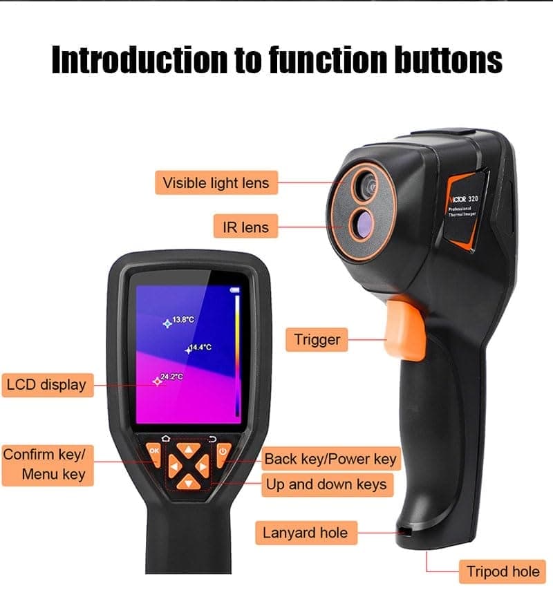 ترموویژن لیزری ویکتور مدل Victor 320B — تصویر ۴