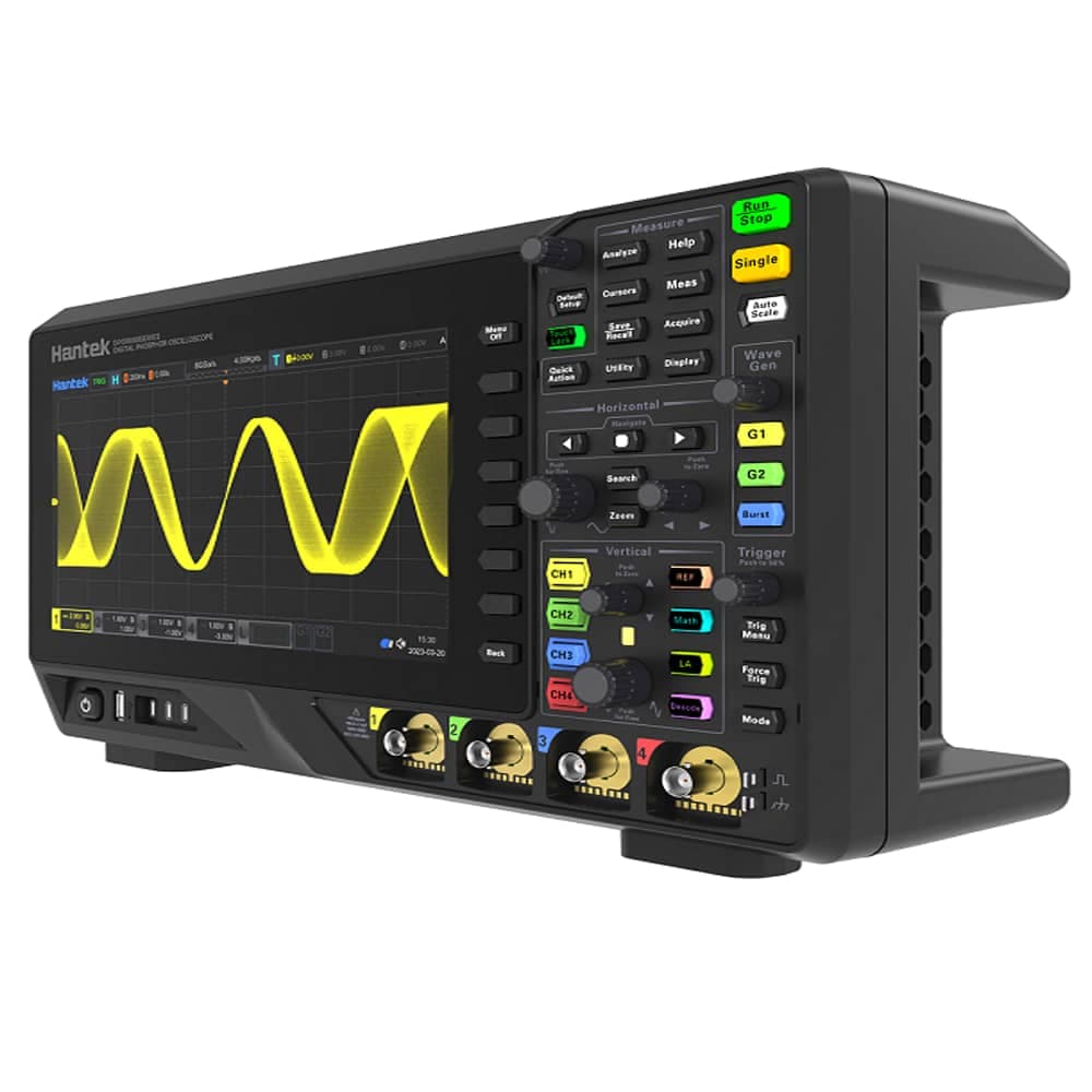 اسیلوسکوپ رومیزی هانتک مدل HANTEK DPO-8034C — تصویر ۲