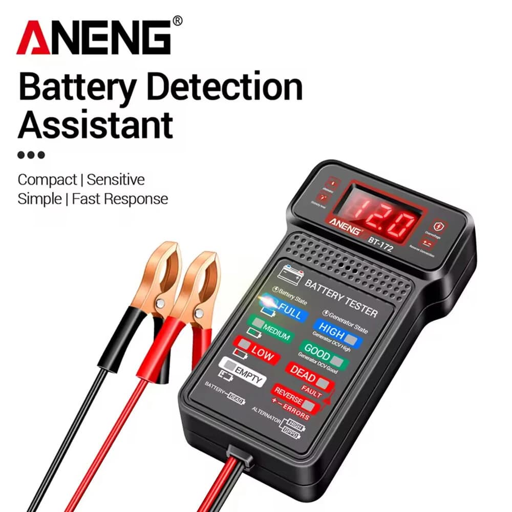 تستر باطری خودرو آننگ مدل ANENG BT172 — تصویر ۶
