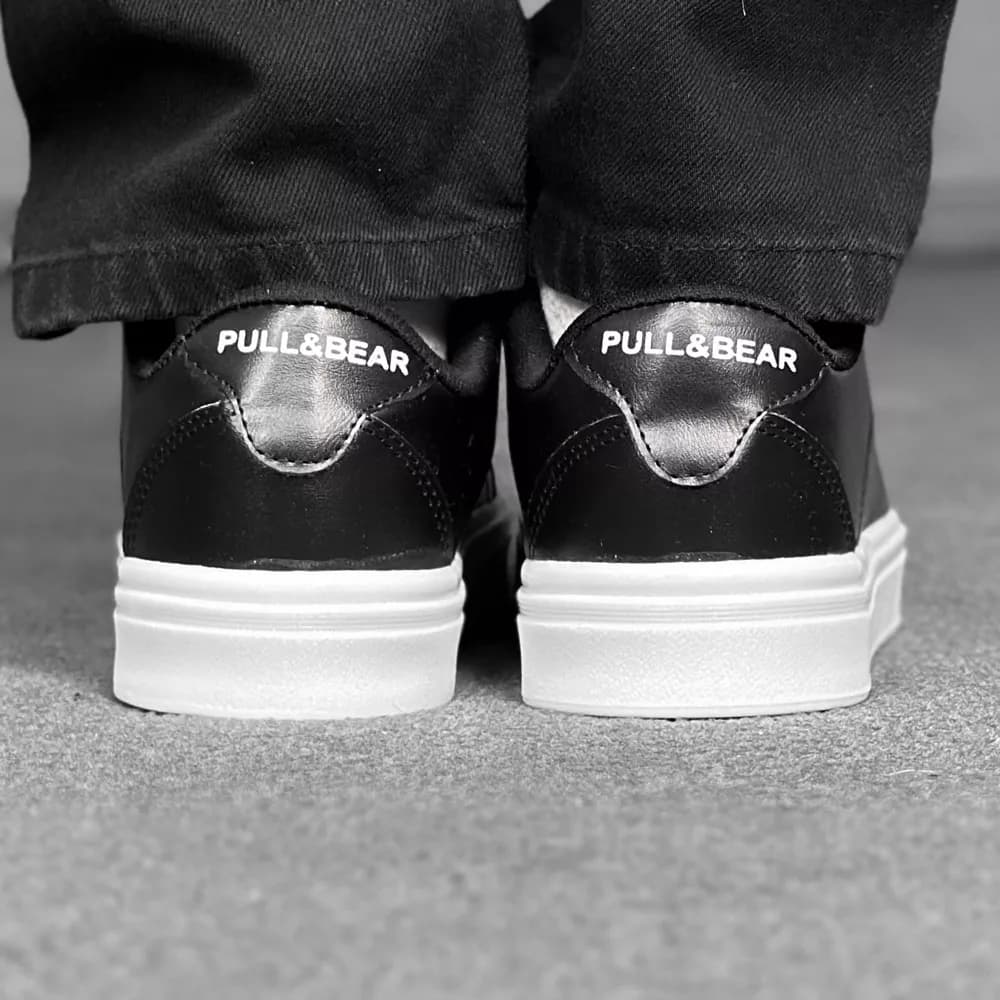 کتانی ونس PULL&BEAR مشکی کد 31042 — تصویر ۲