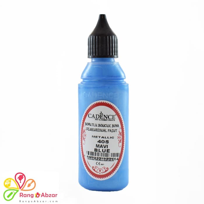 لاینر یا دورگیر آبی متالیک کادنس کد B405
