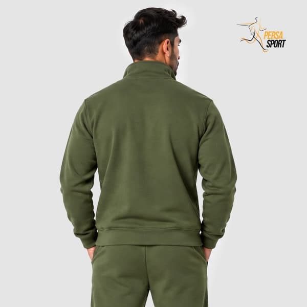 ست ورزشی مردانه پرسا اسپرت سبز Crewneck Sweatshirt & Jogger — تصویر ۲