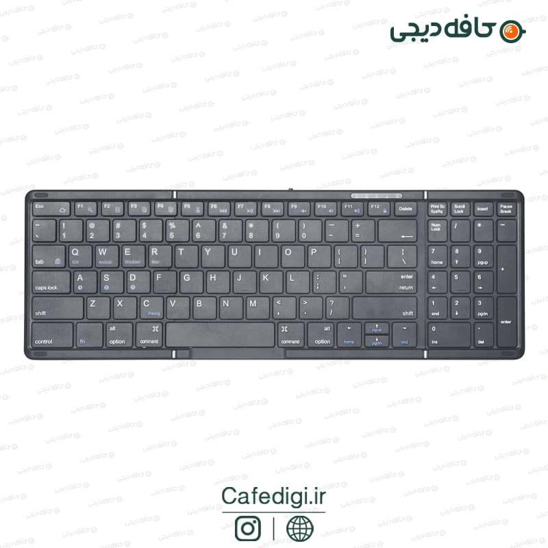 کیبورد بلوتوثی مدل Folding Wireless Keyboard B099