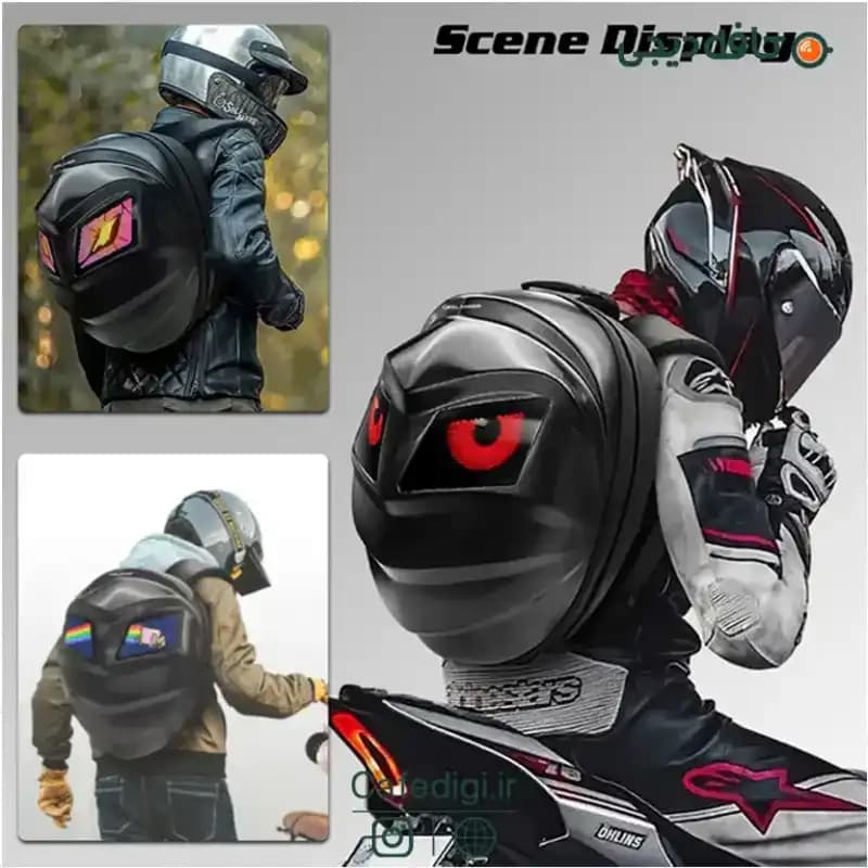 کوله پشتی هوشمند LOY Backpack CRELANDER LED Knight — تصویر ۸