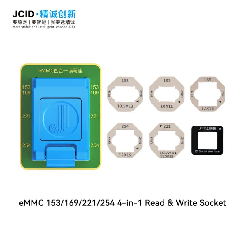 پروگرامر JCID U70 نسل دوم UFS/eMMC/ISP (ست کامل) — تصویر ۳