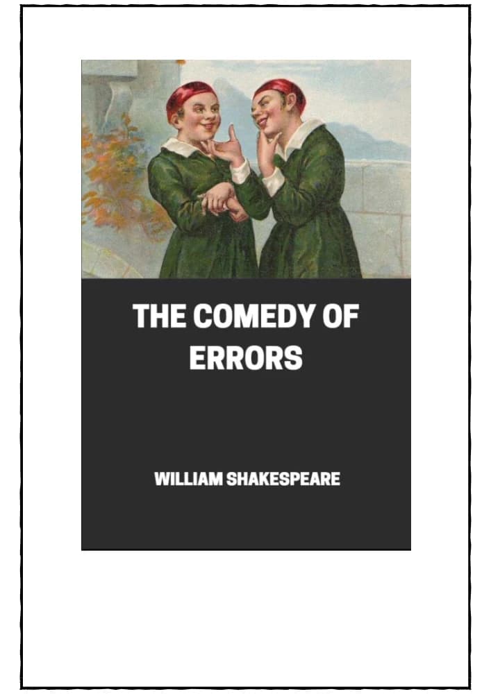 کتاب The Comedy of Errors (کمدی اشتباهات) نسخه انگلیسی PDF | ویلیام شکسپیر