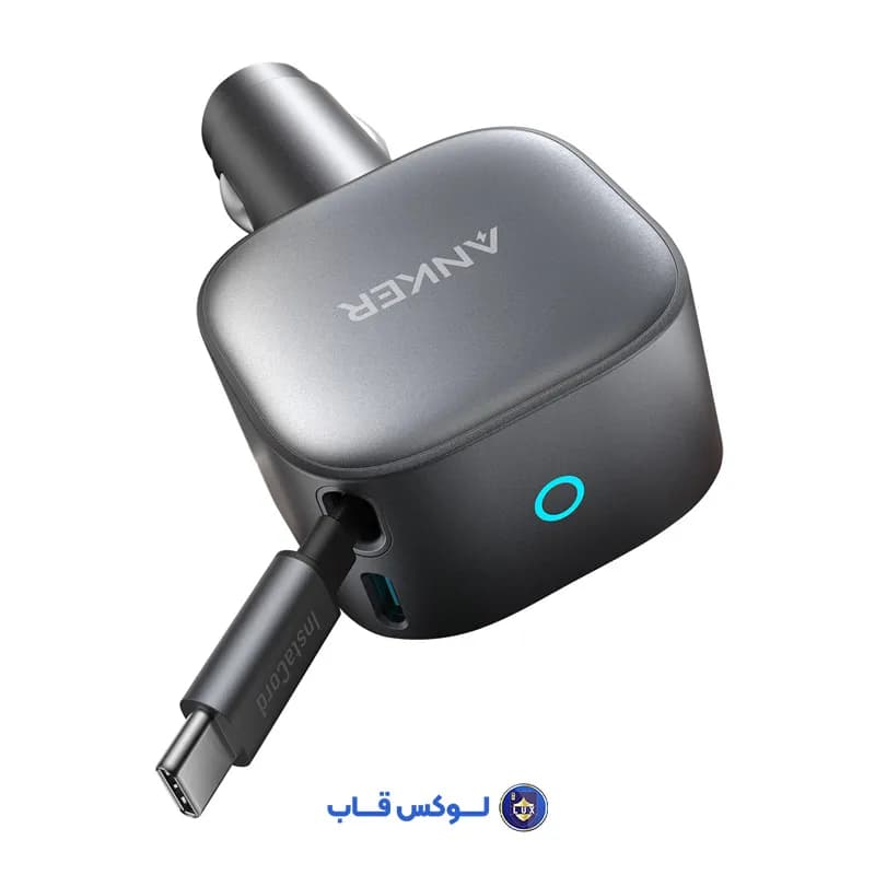 شارژر فندکی انکر مدل A2738HA2 دوپورت 75 وات — تصویر ۳