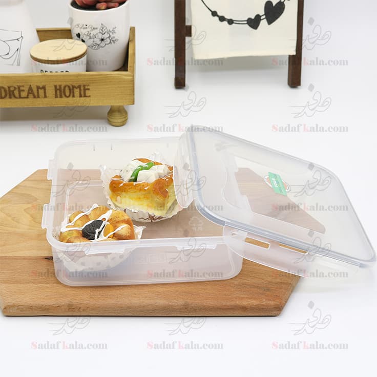 ظرف فریزری مستطیل 1.6 لیتر لیمون(24)/814