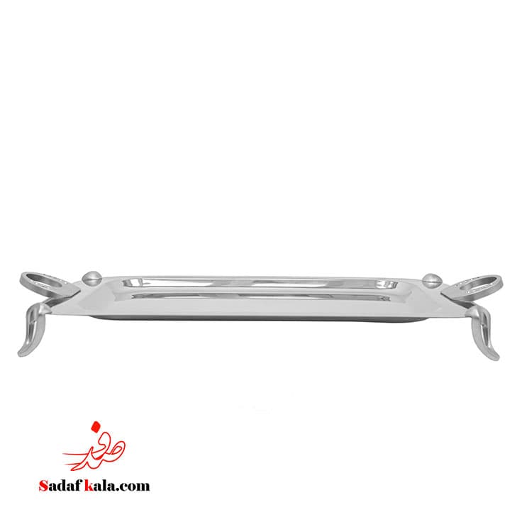 سینی مستطیل متوسط با پایه نگین دار یونیک(6)/3619 — تصویر ۲