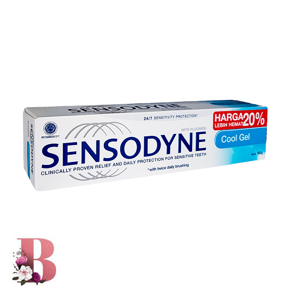 خمیر دندان سنسوداین مدل Cool Gel وزن ۱۰۰ گرم | SENSODYNE COOL GEL Toothpaste 100g