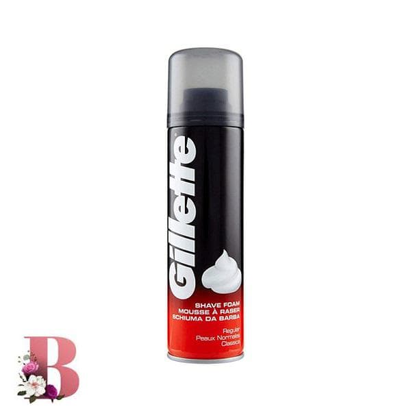 فوم اصلاح ژیلت سری REGULAR حجم ۲۰۰ میلی لیتر | Gillette Shave Foam 200 ml