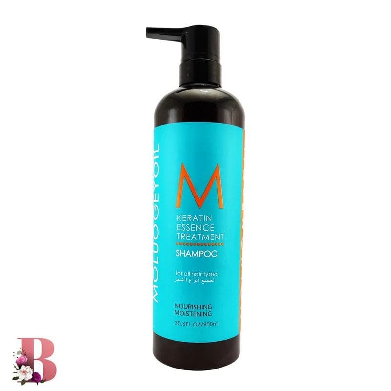 شامپو مو مولوجی مدل Keratin بدون سولفات حجم ۹۰۰ میلی لیتر | moluogey oil keratin shampoo 900ml