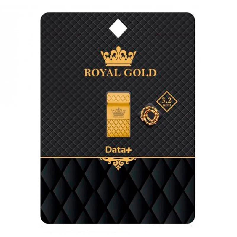 فلش 64 گیگ دیتا پلاس Data+ Royal Gold USB3.2 — تصویر ۲