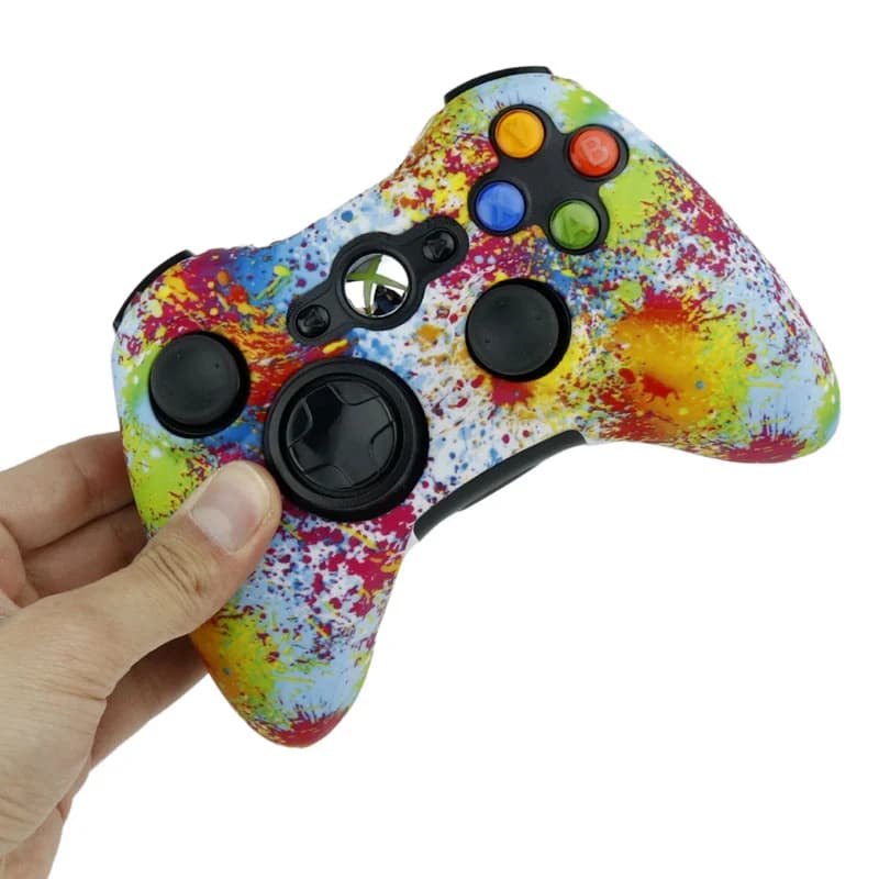 روکش دسته بازی Xbox 360 طرح رنگی — تصویر ۲