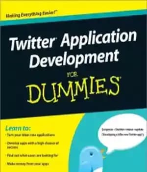 دانلود کتاب Twitter Application Development For Dummies – توسعه اپلیکیشن توییتر برای Dummies
