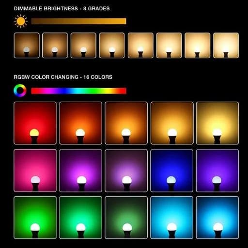 لامپ LED هوشمند RGBW — تصویر ۳