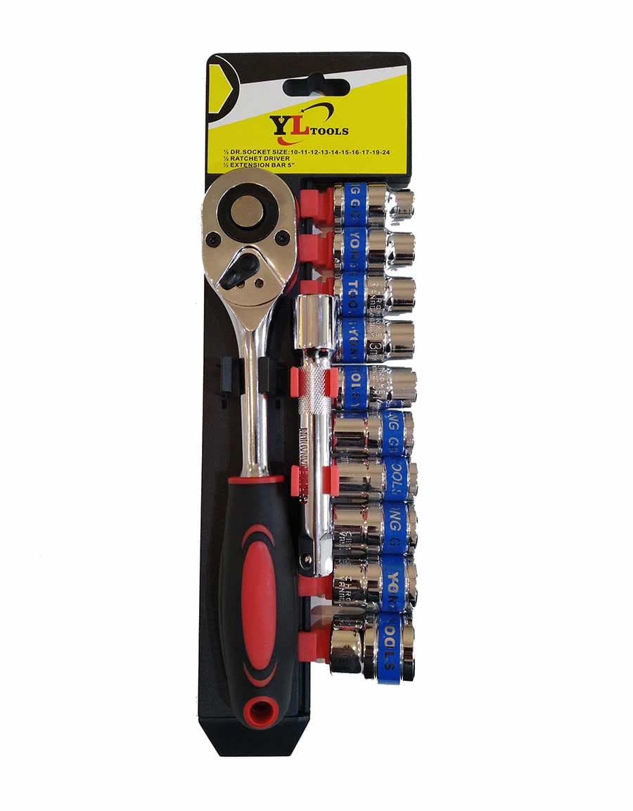 آچار بکس 12 پارچه مدل YL TOOLS