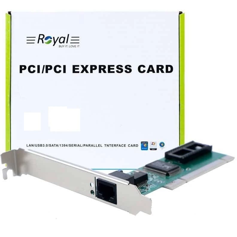 PCI کارت شبکه رویال مدل RP-002- کد: M24171