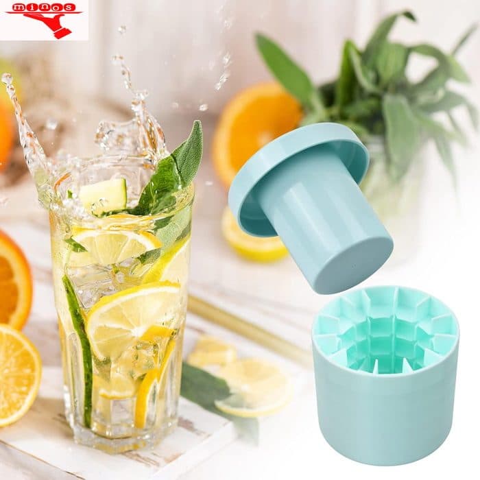 لیوان یخ ساز سیلیکونی ( قالب یخ فشاری)