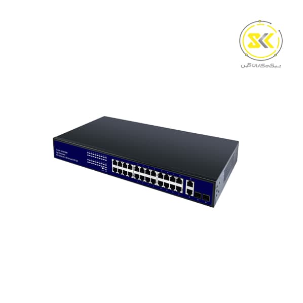 سوئیچ POE شبکه Innovers IN-10016GP-2C — تصویر ۲