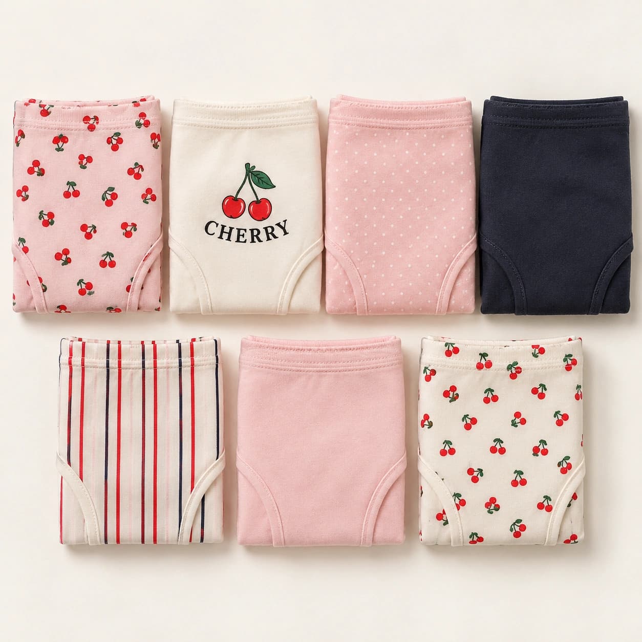 پک ۷تایی شورت زنانه کوزا طرح دار — تصویر ۳