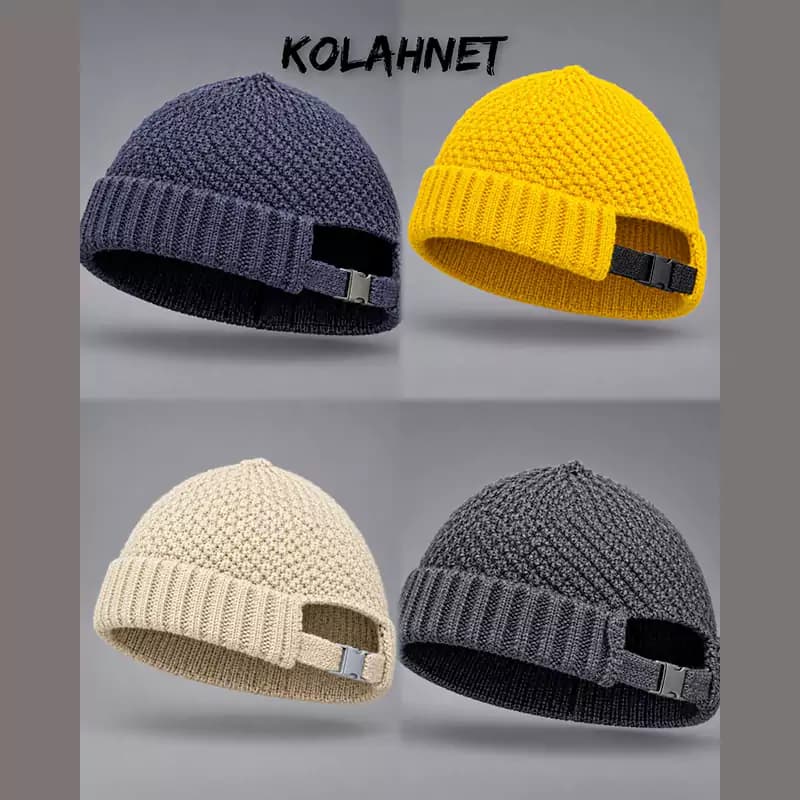 کلاه لئونی پشت سگک کد 6460 — تصویر ۵