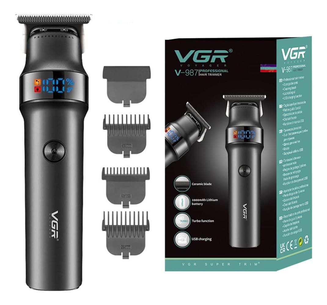 ماشین اصلاح و خط زن وی جی آر مدل VGR V-987 توربو