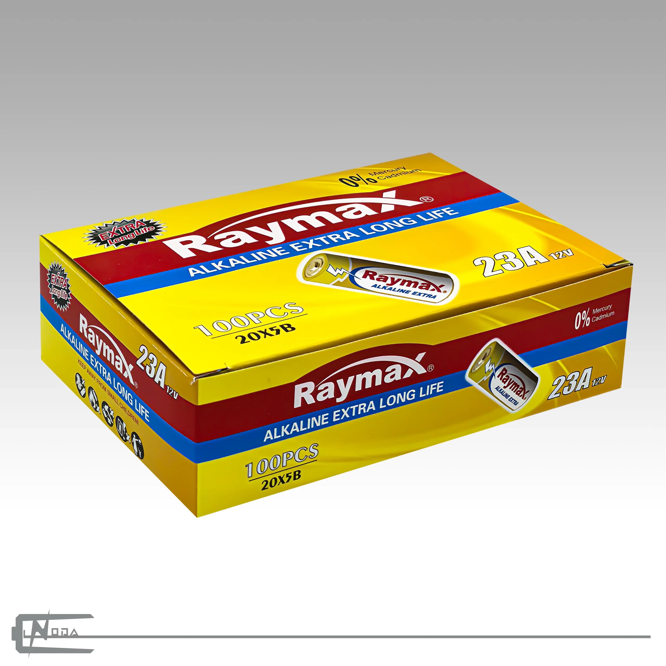 باتری ریموت کنترل ریمکس مدل 23A – بسته 5 عددی — تصویر ۲