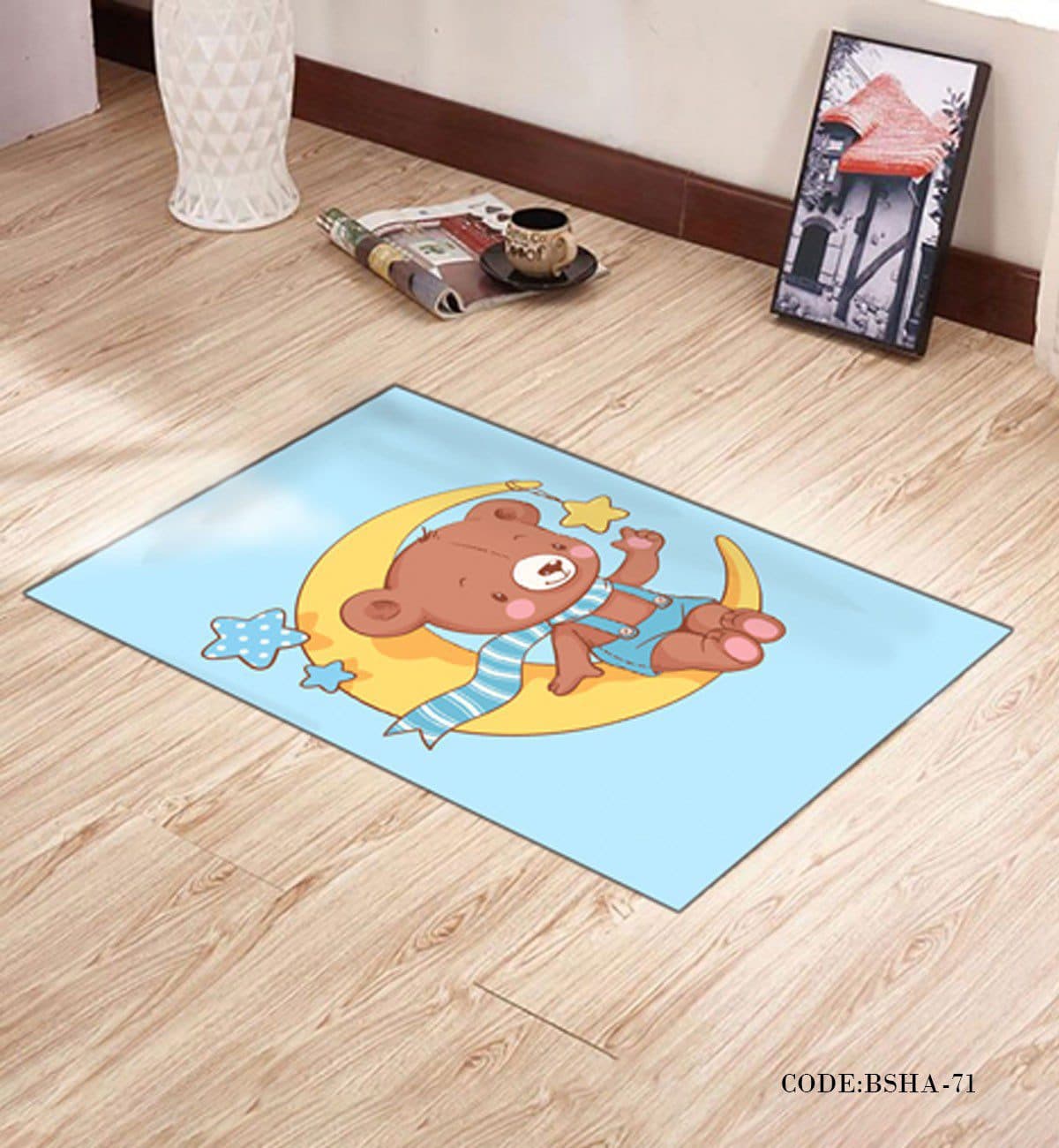 پادری و فرش اتاق کودک طرح DREAM BEAR مدل 71