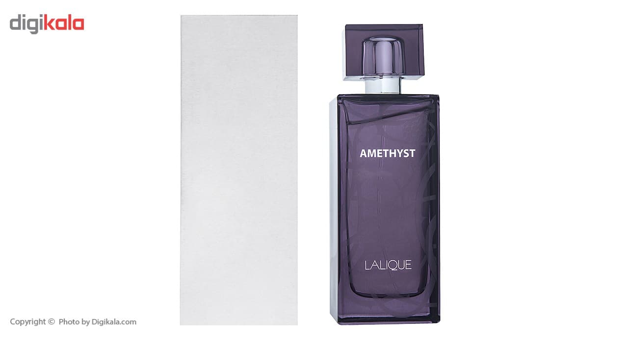 عطر و ادکلن زنانه تستر ادو پرفیوم زنانه لالیک مدل Amethyst حجم 100 میلی لیتر — تصویر ۳