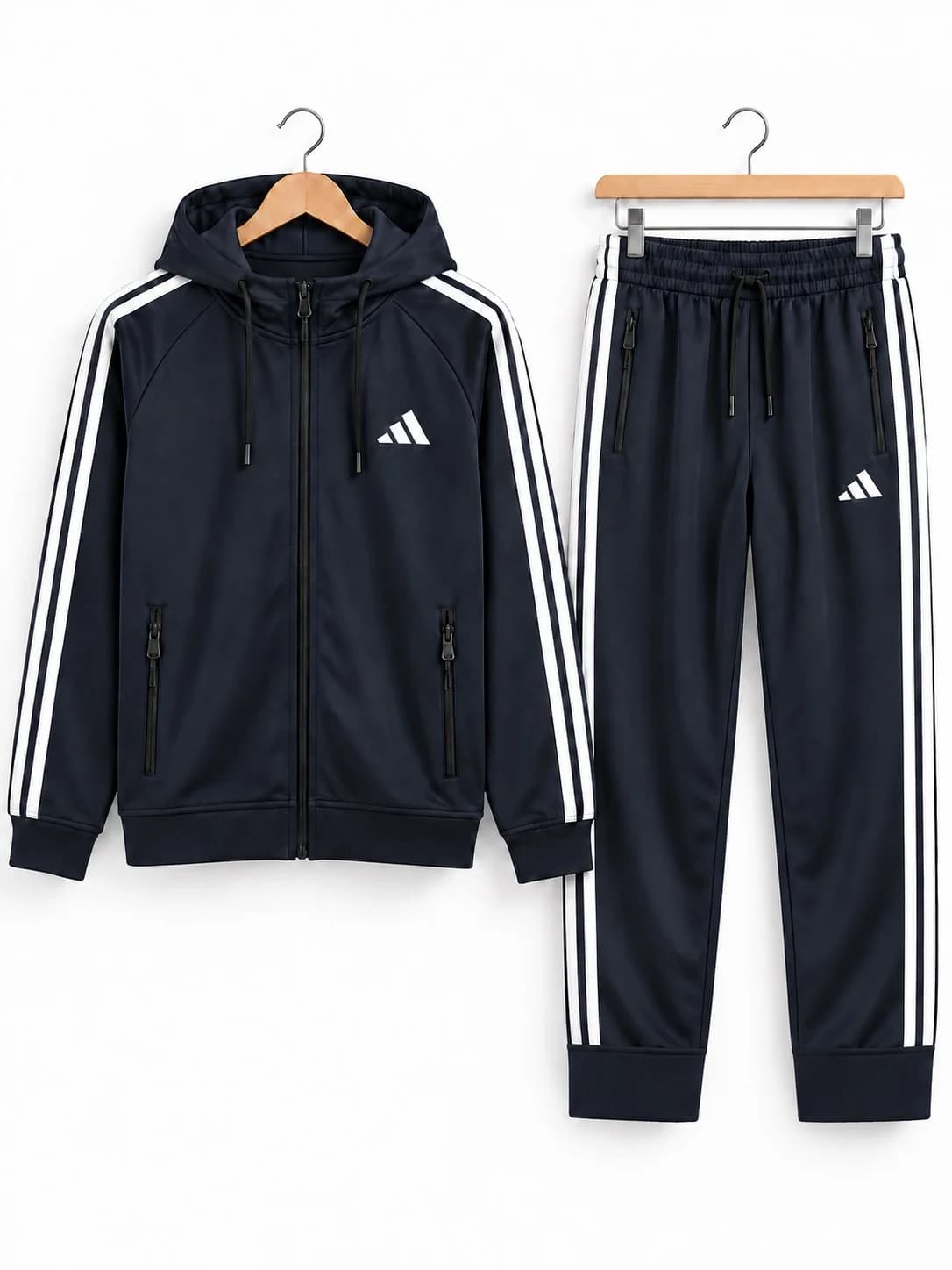 ست ورزشی بچگانه سرمه ایADIDAS — تصویر ۳