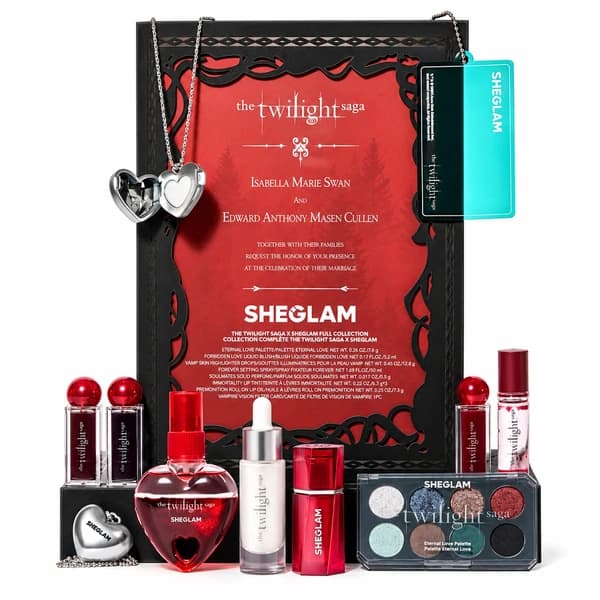ست هدیه آرایشی شیگلم کالکشن گرگ و میش The Twilight Saga X SHEGLAM Full Collection